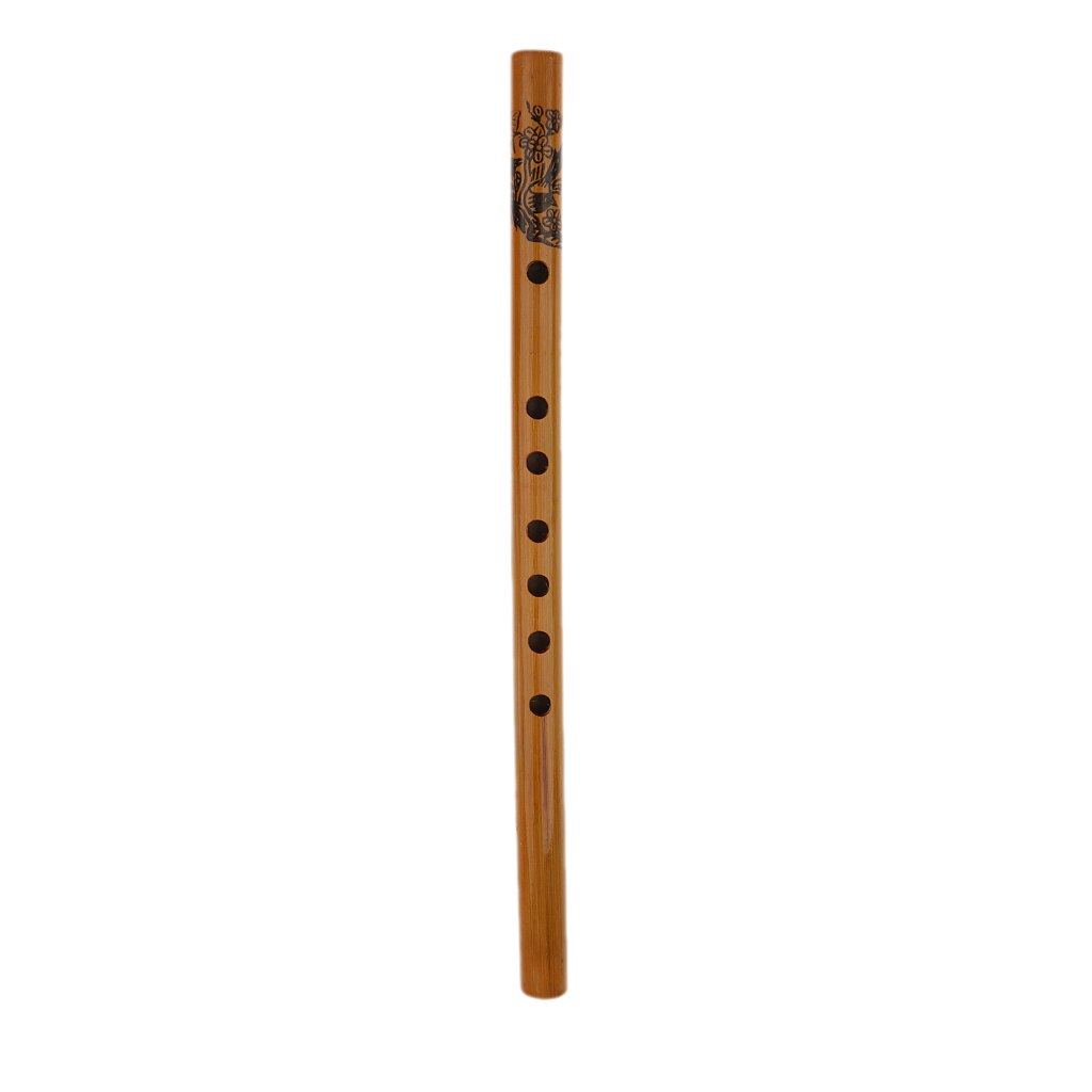 33cm/12.99 tommer fineste kinesisk bambusfløjte xiao dizi træblæser traditionelt kinesisk musikinstrument