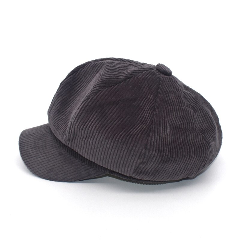 Fuodrao åttkantiga hattar dam vintage baskerhatt höst vinter manchester gorras planas casual newsboy keps  c10