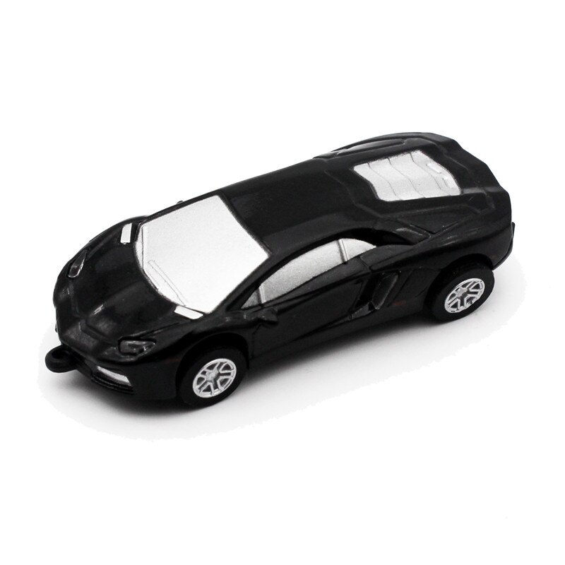 JASTER mini sport voiture forme clé usb 32GB 16GB 64GB cool clé usb stylo lecteur renault usb flash lecteur jouet: 8 GO / Black