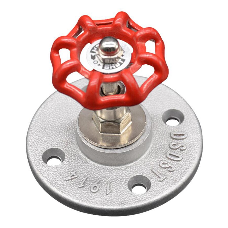 Aluminum alloy flange, flange piece reinforcement 4 points 6 points 1 inch handicraft base hardware accessories tools
