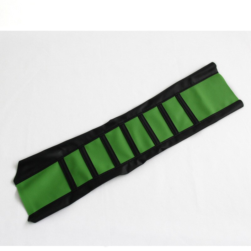 Funda de asiento de motocicleta PUC Funda de cuero housse de selle motocross funda de asiento de cuero сиденье asiasiasiasient: Verde