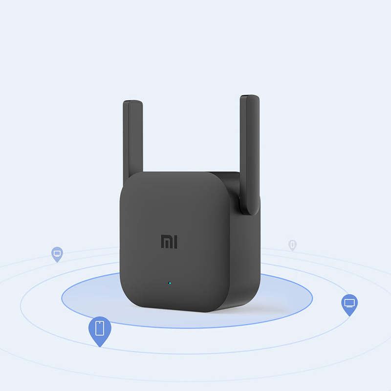 XIAOMI MIJIA WiFi Amplifier Pro，300M 2.4G Network Expander Repeater Power Extender Roteador，2 Antenna，For Mi Router Wi-Fi