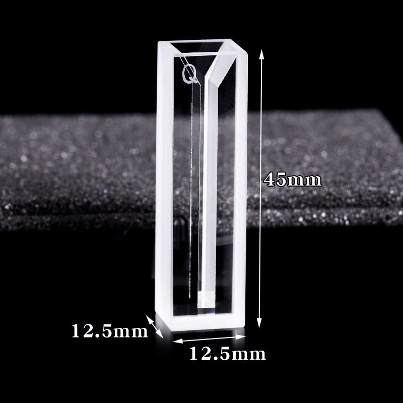 Micro quartz cuvette with lid(1050ul)