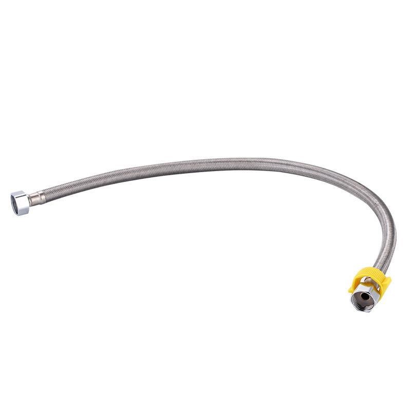 Bathroom Kitchen Single Cold Hose Stainless Steel Flexible Faucet Hoses Water Supply Taps Pipe Plumbing Hose 1/2 Tap Accessories