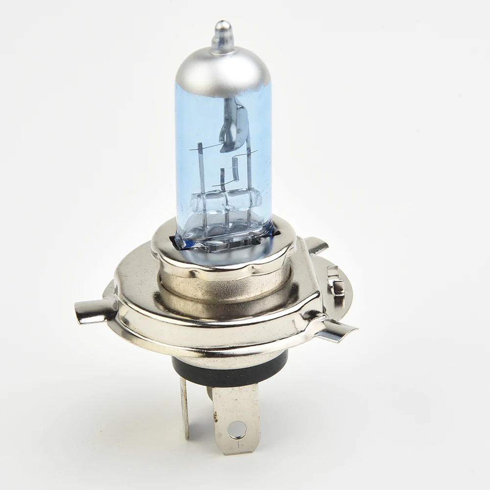 2 stk.  h4 led 100w bil halogenpære 12v led halogenlys super xenon hvid forlygtelampe biltilbehørspærer blå skal