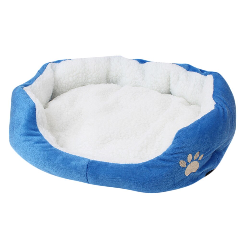 Huisdier Accessoires Hond Kat Fleece Comfortabele Warm Bed House Pluche Cozy Nest Rest Mat Puppy Pad Dierbenodigdheden #40