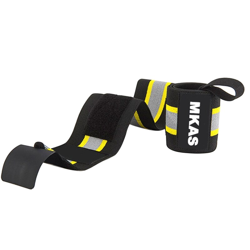 2022 elastische, atmungsaktive und verstellbare handgelenkbandagen für gewichtheben und powerlifting: Schwarz