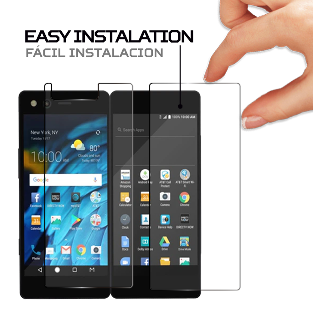 Screen Protector Anti-Shock Anti-Kras Anti-Shatter Compatibel Met Zte Axon M