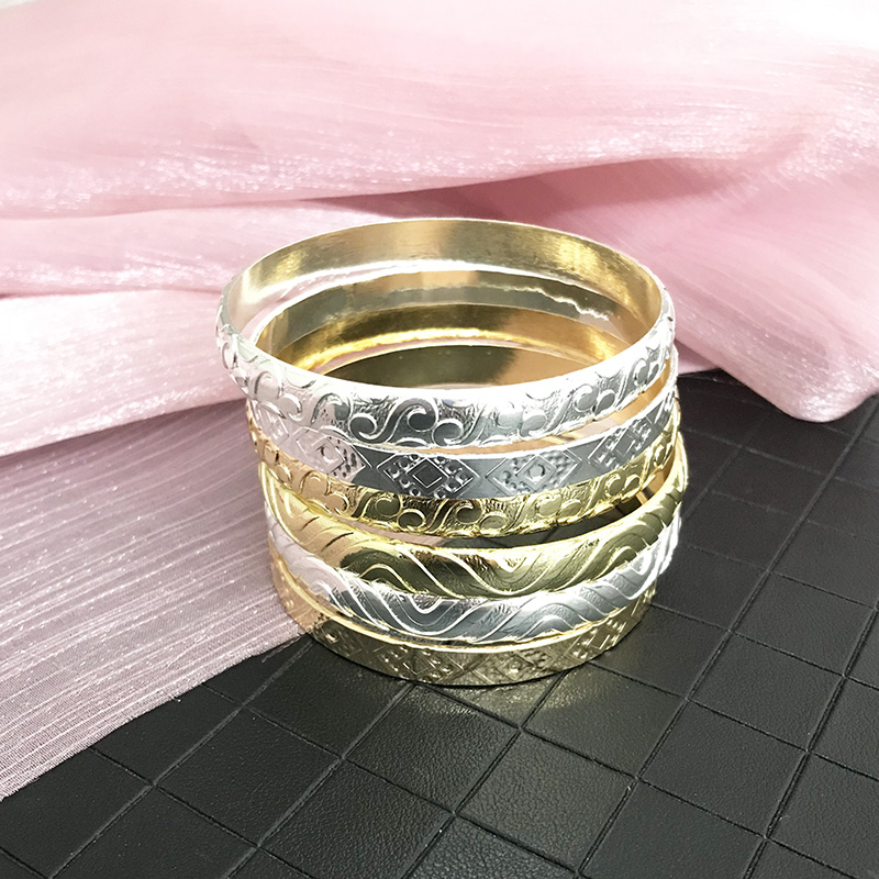 Pulsera de Metal de Dubái para mujer, abalorio de boda marroquí, joyería de muñeca de caftán fino de Color dorado, joyería de personalizada