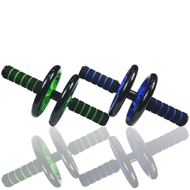 Gym Trainer Ab Roller Training Home Fitness Double Wheel stable Abdominal Power Wheel Abdomen Muscle Exercise Equipment