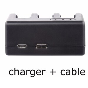 Cargador de cámara USB de 3 puertos HERO 8 accesorios para gopro 5 batería go pro hero 5 batería para gopro hero 6 hero 7 black edition: only charger