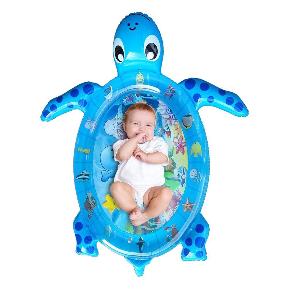 Baby Activity Center Kussen Speelmat Pad Zeeschildpad Opblaasbare Water Klopte Mat Sport Speelgoed Spelletjes Spelen Mat Met Vriend