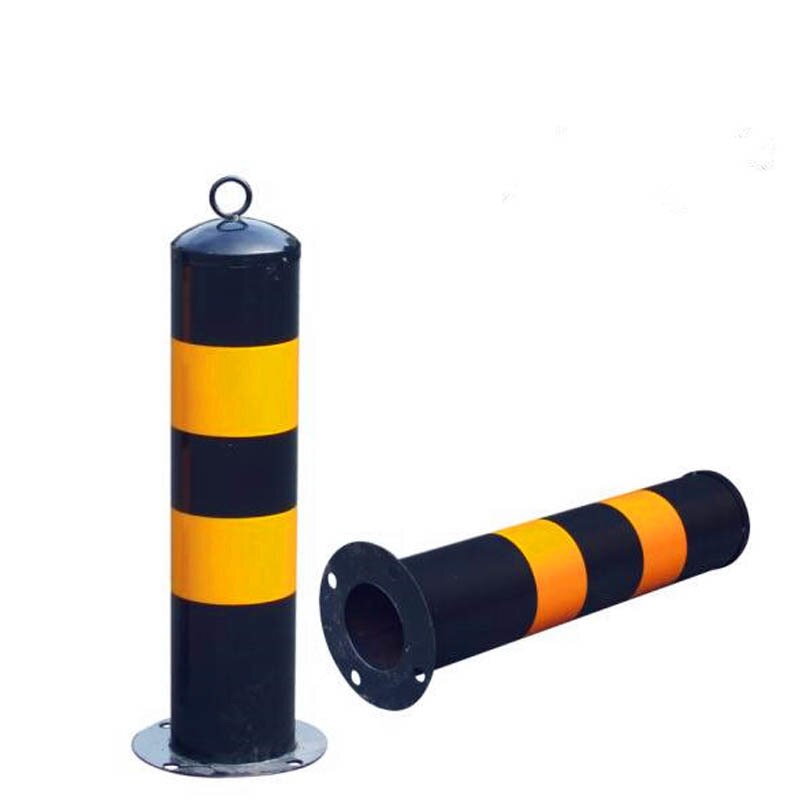 Stable traffic road column parking lot steel traffic safety facilities supply outdoor movable reflective warning demarcation pil