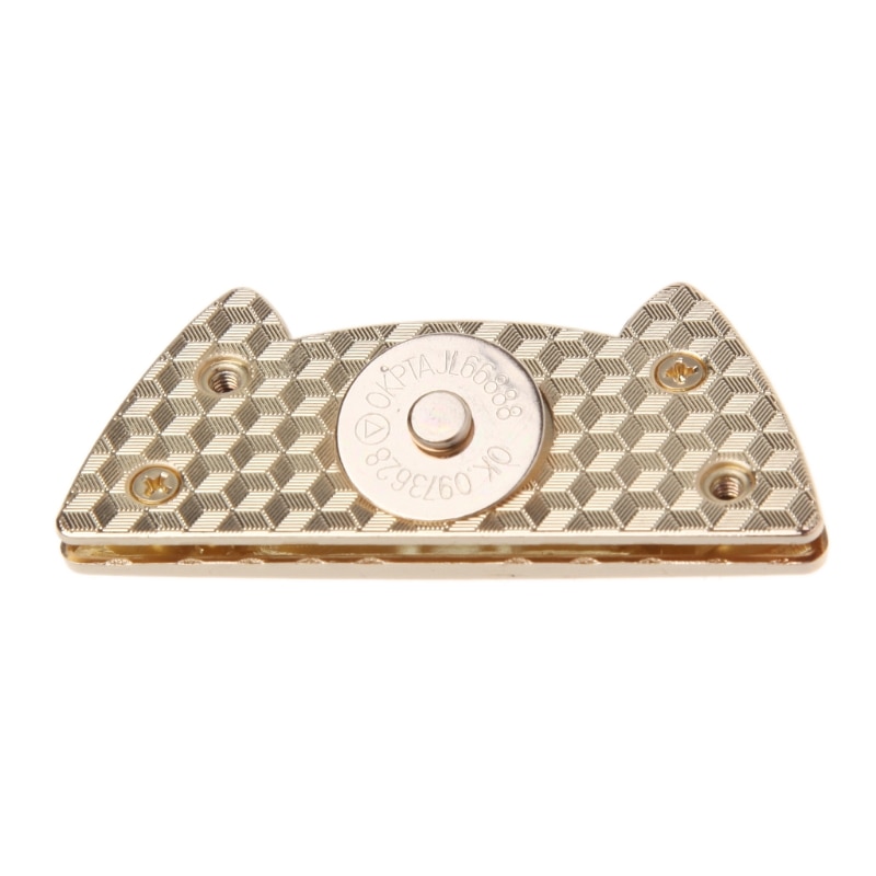 1pc Cute Cat Magnetic Clasp Fastener Snap Button Press Studs Purse Bag Closure DIY Bag Accessories