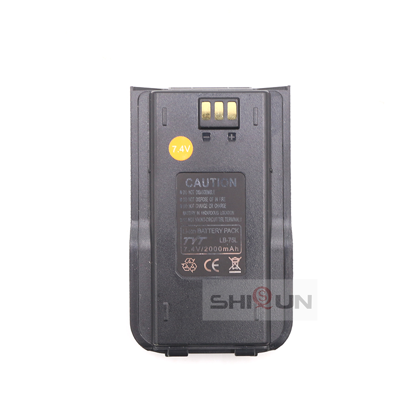 Original MD-380 Li-ion Battery TYT MD 380 MD-UV380 Compatible with RT3 MD-446 DP-290 RT3S Walkie Talkie 2000mAh Digital Radio