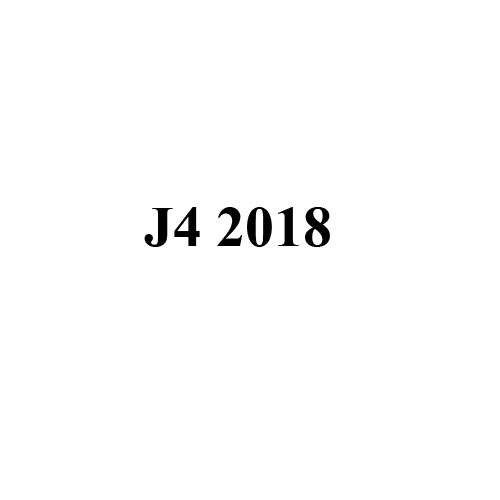 5 uds para Samsung J3 J5 J7 J4 J6 J8 Plus Protector de película trasera Anti-huella digital mate fibra de carbono pegatina Decoración: J4 2018