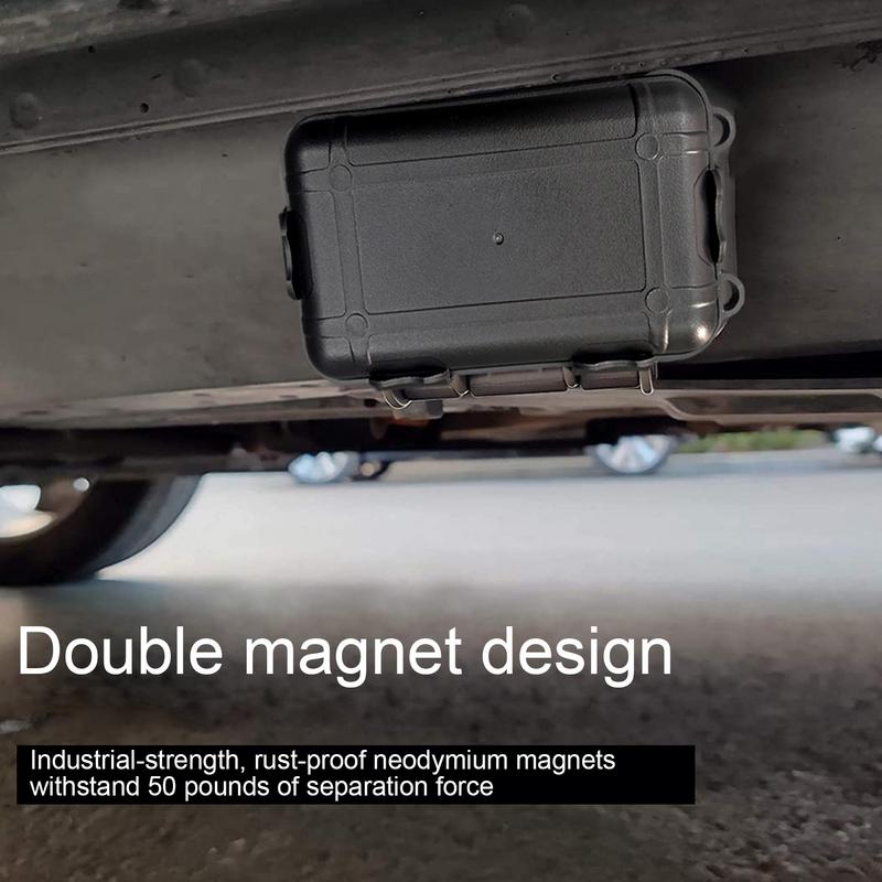 Coole auto magnetische sleutelhouder Outdoor veiligheid autosleutelhouder Waterdichte vrachtwagen Caravan geheime doos onder autosleutel verbergen