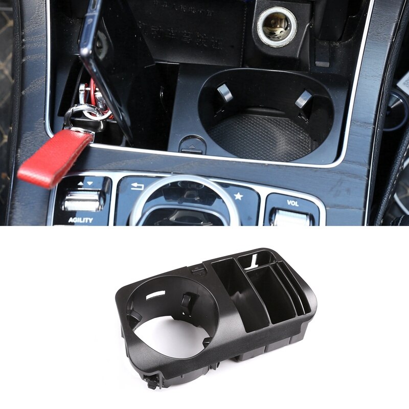 for Mercedes Benz G Class W463 Front Center Console Water Cup Holder Insert Frame