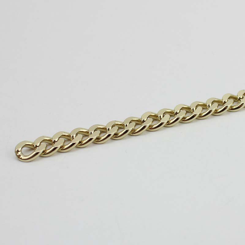 5 METER 10 M Hoge Ending Goud kleur 7mm breedte kettingen metalen band met haak voor vrouwen tas handtas keten verwijderbare lange strap chain