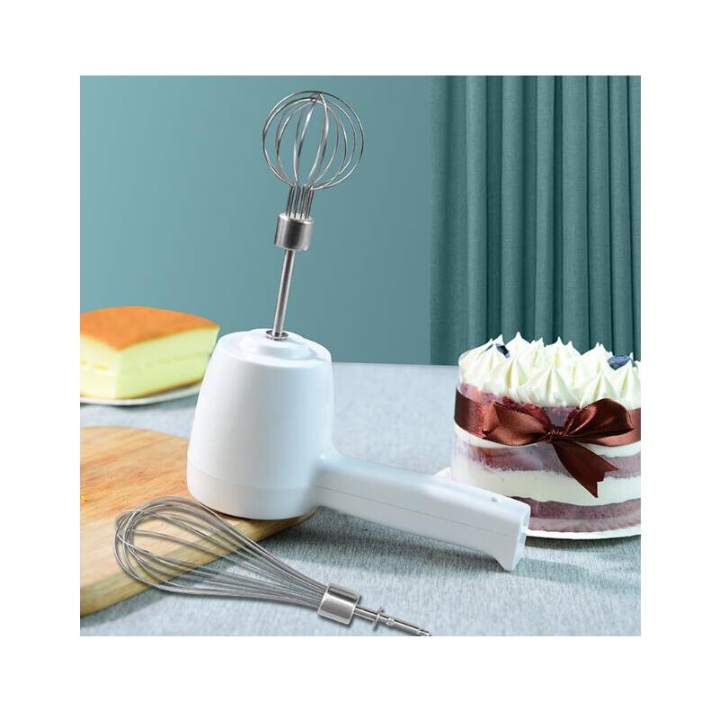 Wireless Electric Whisk Household Mini Handheld Charging Whipped Creamy Egg White Baking Tool Automatic Mixer