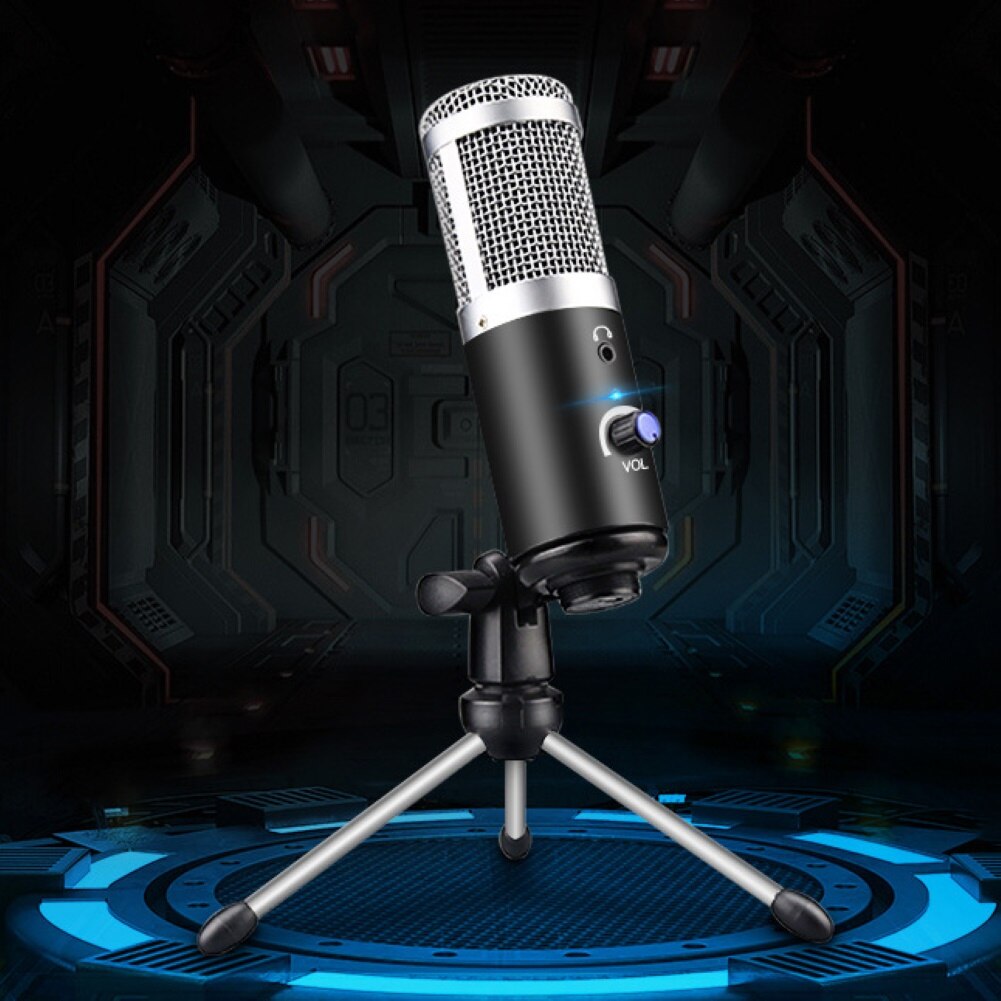 Portable USB Wired Microphone Studio Recording Bro... – Grandado