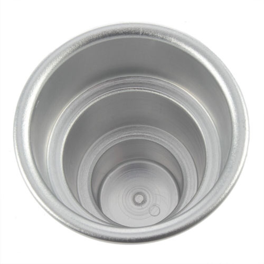 Mini 3 Layers Tower Shaped Cake Tin Pan Cupcake Pudding Chocolate Mold Baking Mould Birthday Party Supplies Wedding Decoration