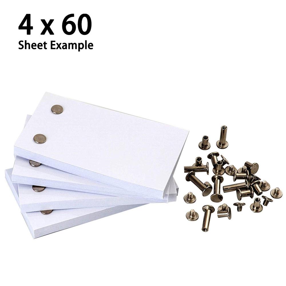 240 Sheets Blank Flip Book Paper With Holes Flipbook Animation Paper Early Educational Kids School Supplies Children