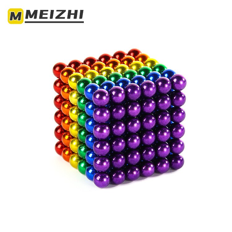 MEIZHI2020 nouvelle boule magnétique couleur boule magnétique assemblage jouet adulte décompression jouet