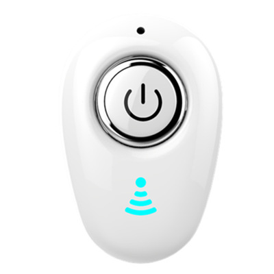 Mini niewidoczne prawdziwe bezprzewodowe słuchawki z redukcją szumów słuchawki z Bluetooth zestaw głośnomówiący zestaw słuchawkowy Stereo TWS wkładka douszna z mikrofonem: WHITE