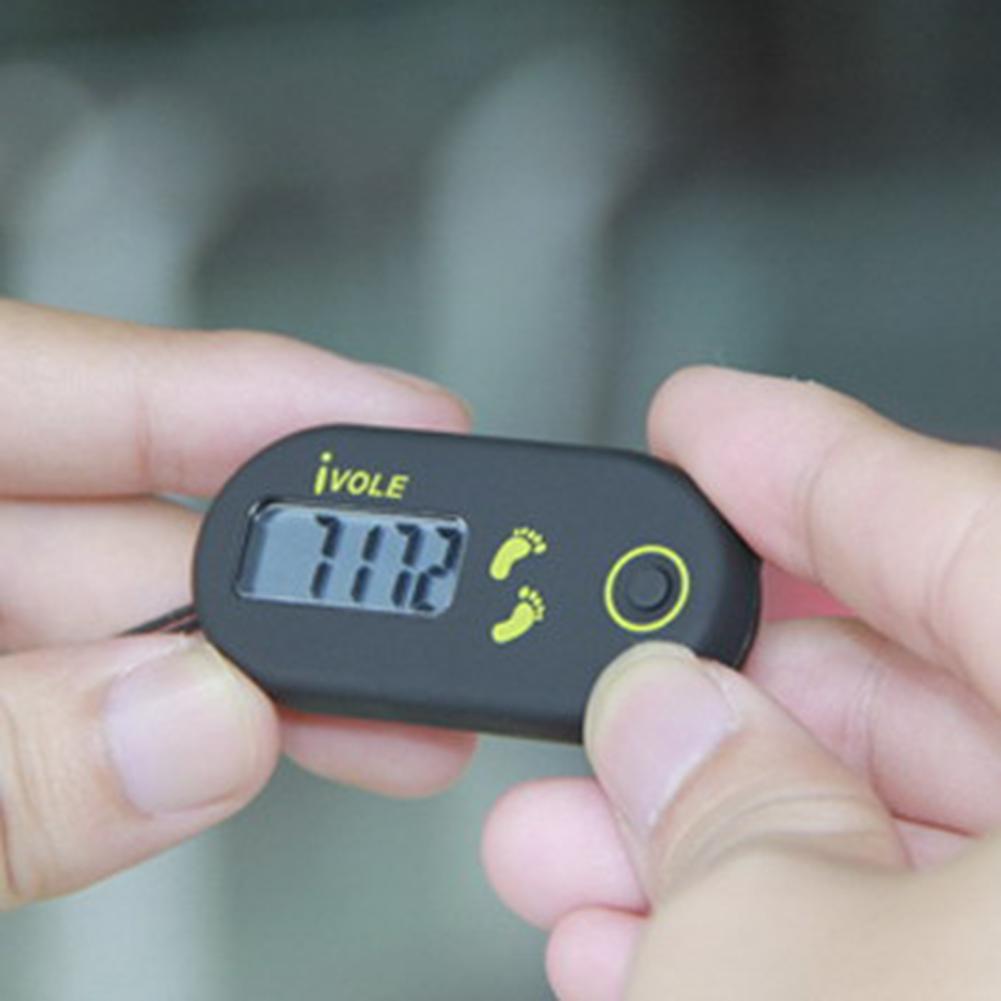 Digital Pedometer Easy to Carry Clear Screen Simple Walking 3D Digital Pedometer for Exercise