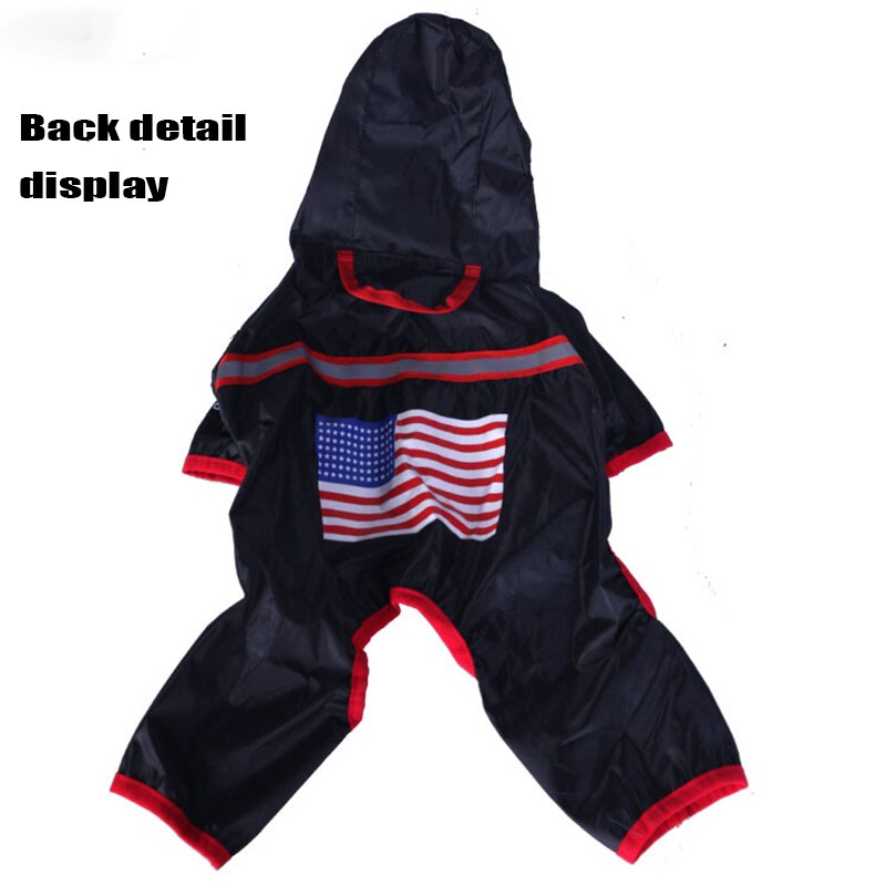 Pet Kleding Regenjas Hond Poncho Huisdier Vier-Legged Waterdichte All-Inclusive Teddy Chihuahua Kleine Hond Grote Hond Regenachtige dag Kleding