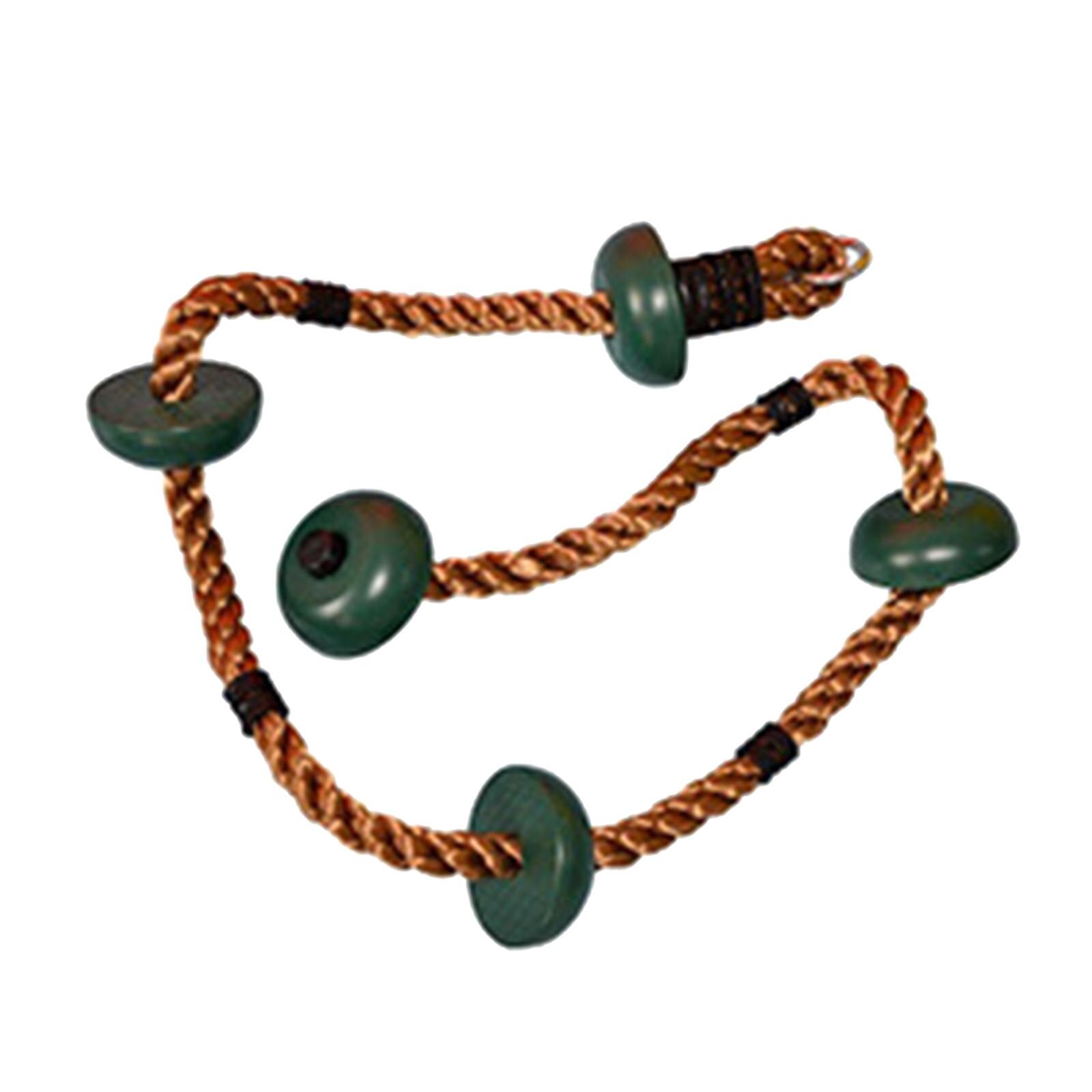 Climbing Rope Accs Games Sports Swing for Outdoor Backyard Tree Children Boys Girls: Dark Green