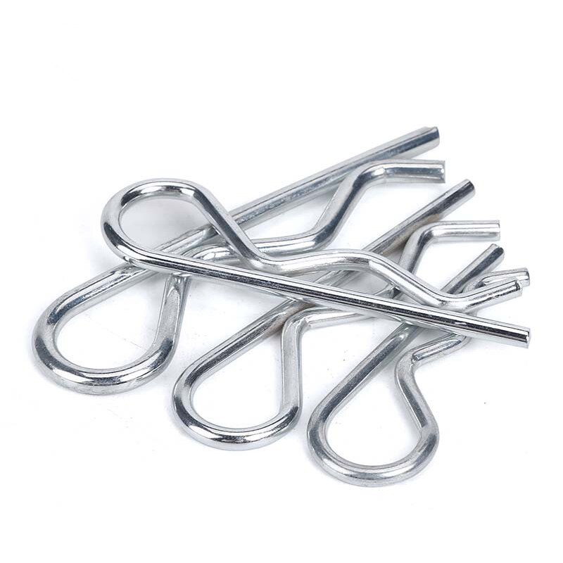 Pinces à cheveux en acier de Type R pour tracteur de voiture, 100 pièces, M1 M1.2 M1.6 1:8 1:10