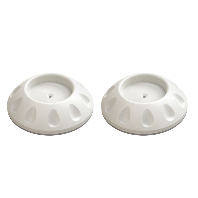 B2EB-Protector de pared de seguridad para bebé, extensión de puerta de bebé, almohadilla protectora de pared, 2 piezas