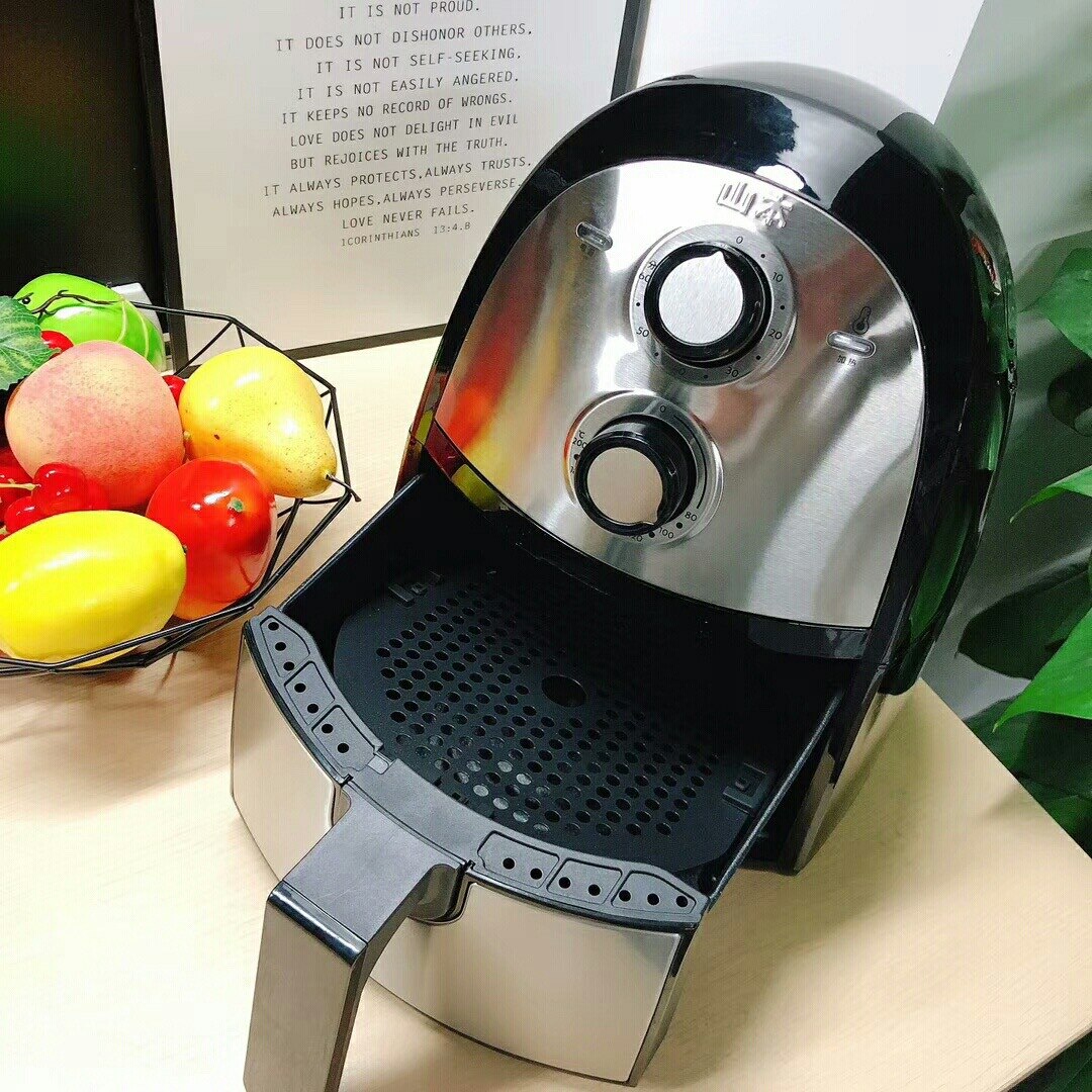 Air Deep-Fried Pot Smart Kitchen Sootless Chips Machine Deep Frying Pan Deep-Fried Pot