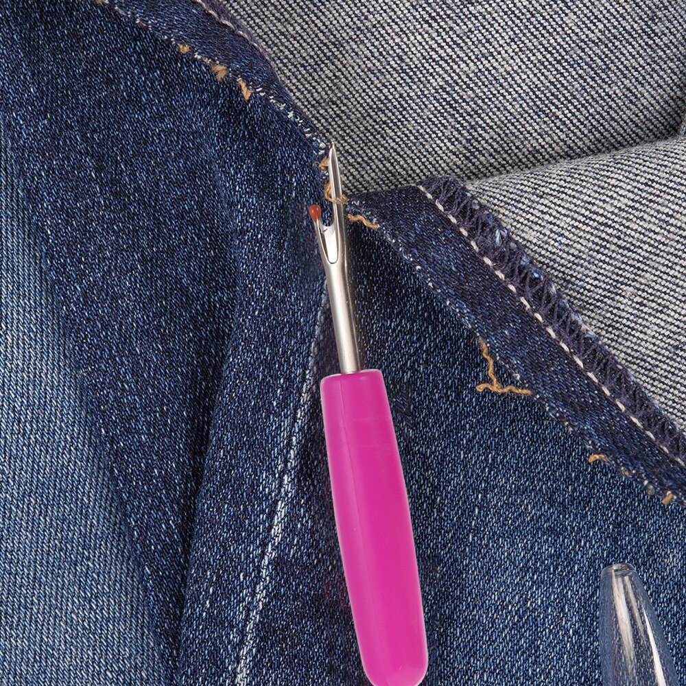 2 sztuk szew rozpruwacz szyk ładne cienkie obcinarki robić nitek rozłącznik nici DIY narzędzie robić usuwania szycia uwolnienie szew Unpicker