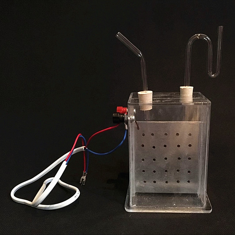 10*8*12cm Vertical Diaphragm Electrolyzer Chemical Laboratory Equipment Teaching Equipment Classroom Supplies