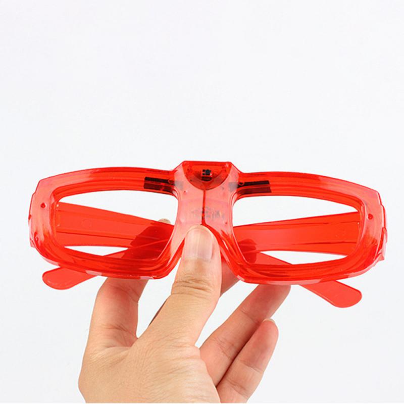 5 pièces, lunettes LED, fournitures de fête d'éclairage nocturne, lunettes lumineuses pour la saint-valentin, fête d'anniversaire, fête du nouvel an