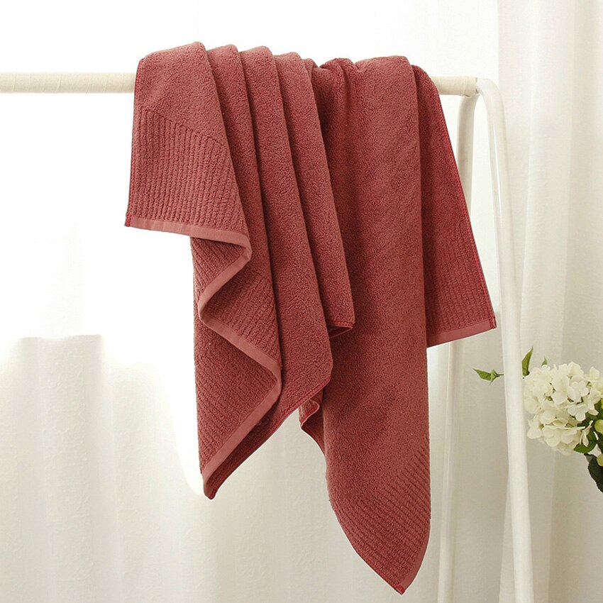 Dikke Grote Badhanddoek Katoenen Douche Gezicht Handdoeken Set Solid Home Badkamer Hotel Volwassenen Kids Toalha De Banho Serviette De bain