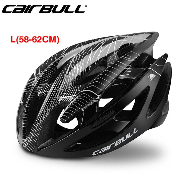 Radfahren Helm Superlight Rennrad Fahrrad Helm Atmungs MTB Berg Cascos Ciclismo 5 farben M L Größe: Schwarz L