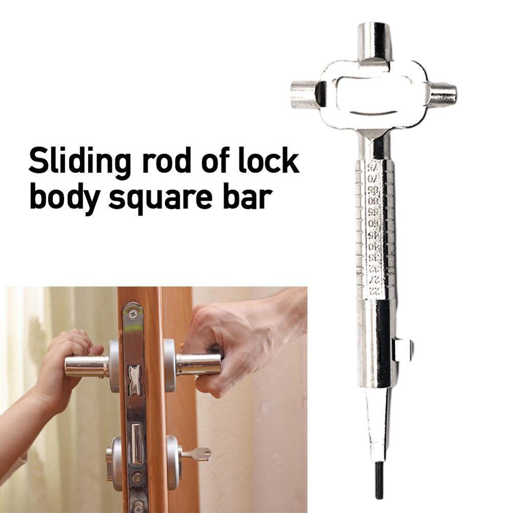 Sliver Locksmith Tool Multi Purpose Cylinder Gauge Spindle Turner Cam Turner D8W3