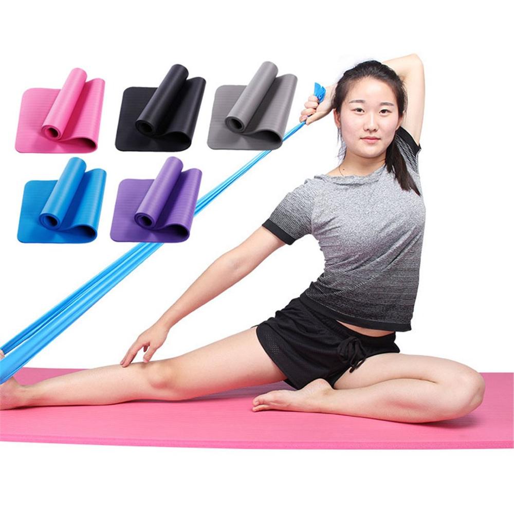 1 st. duurzame, milieuvriendelijke, antislip, niet-giftige yogamat met hoge dichtheid voor yoga en pilates op voorraad!