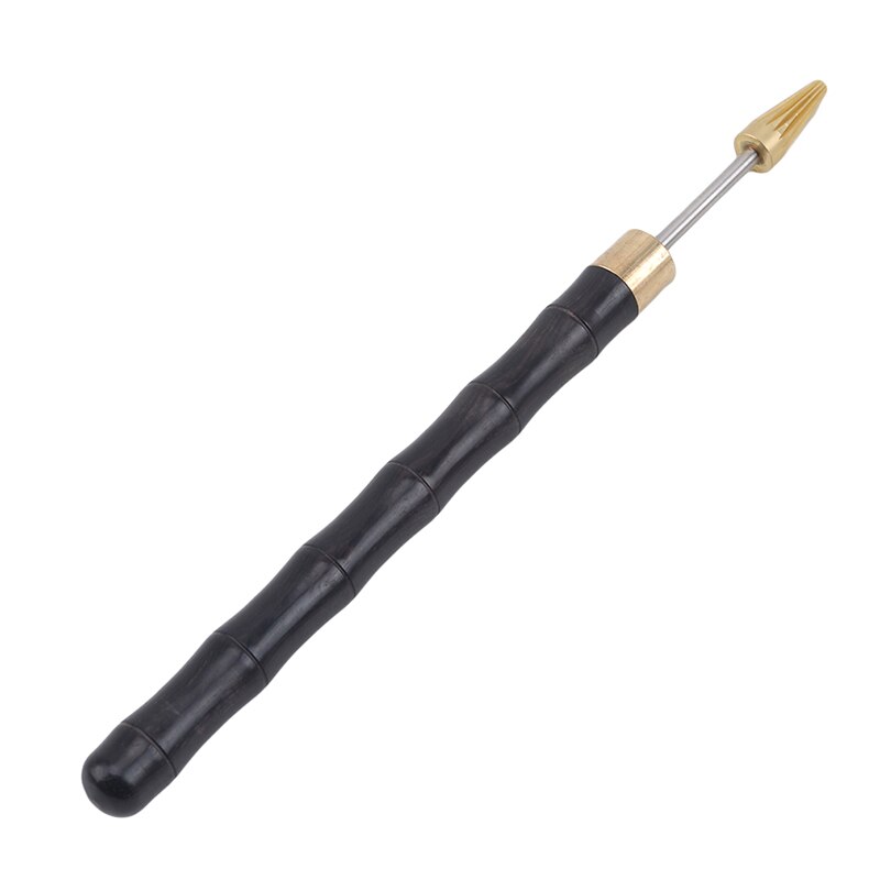 Övre kant färgverktyg gör det själv läder hantverk speedy edge mässing oljemålning pennhuvud läder kant penna applikator kant färg roller penna: Stil 3