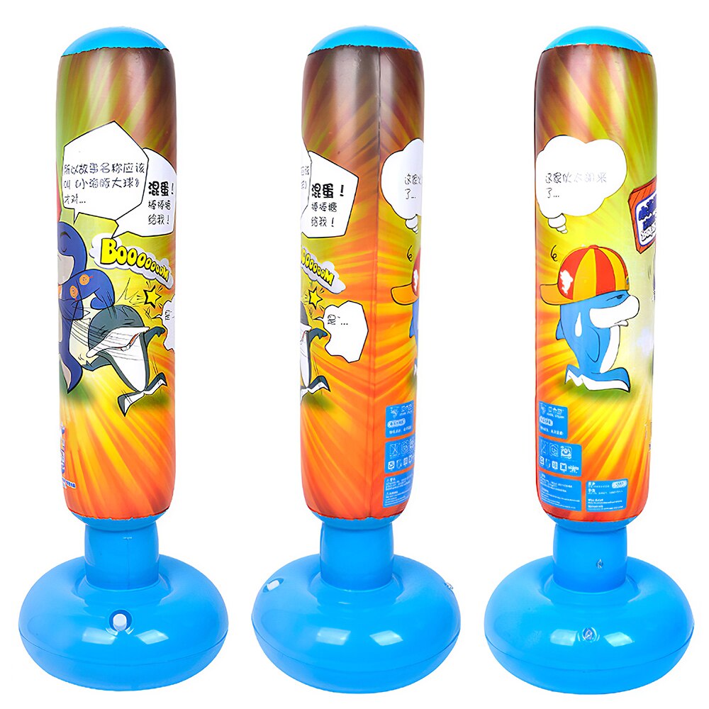 Olaasbare Bokszak, PVC Fitness Hit Sandbag Volwassenen Kinderen Olaasbare Kolom Tumbler Bokszak Olaasbare Bokszak, PVC Fitness Hit Sandbag Volwassenen Kinderen Olaasbare Kolom Tumbler Bokszak
