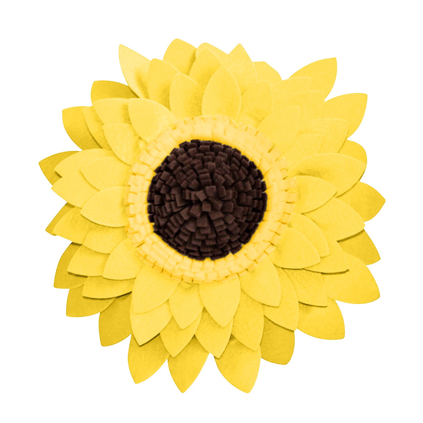 Sunflower Decorative Throw Pillows 3d Flower Round Pillow Sunflower Decorations Child Couple Birthday Home Decoration: Yellow