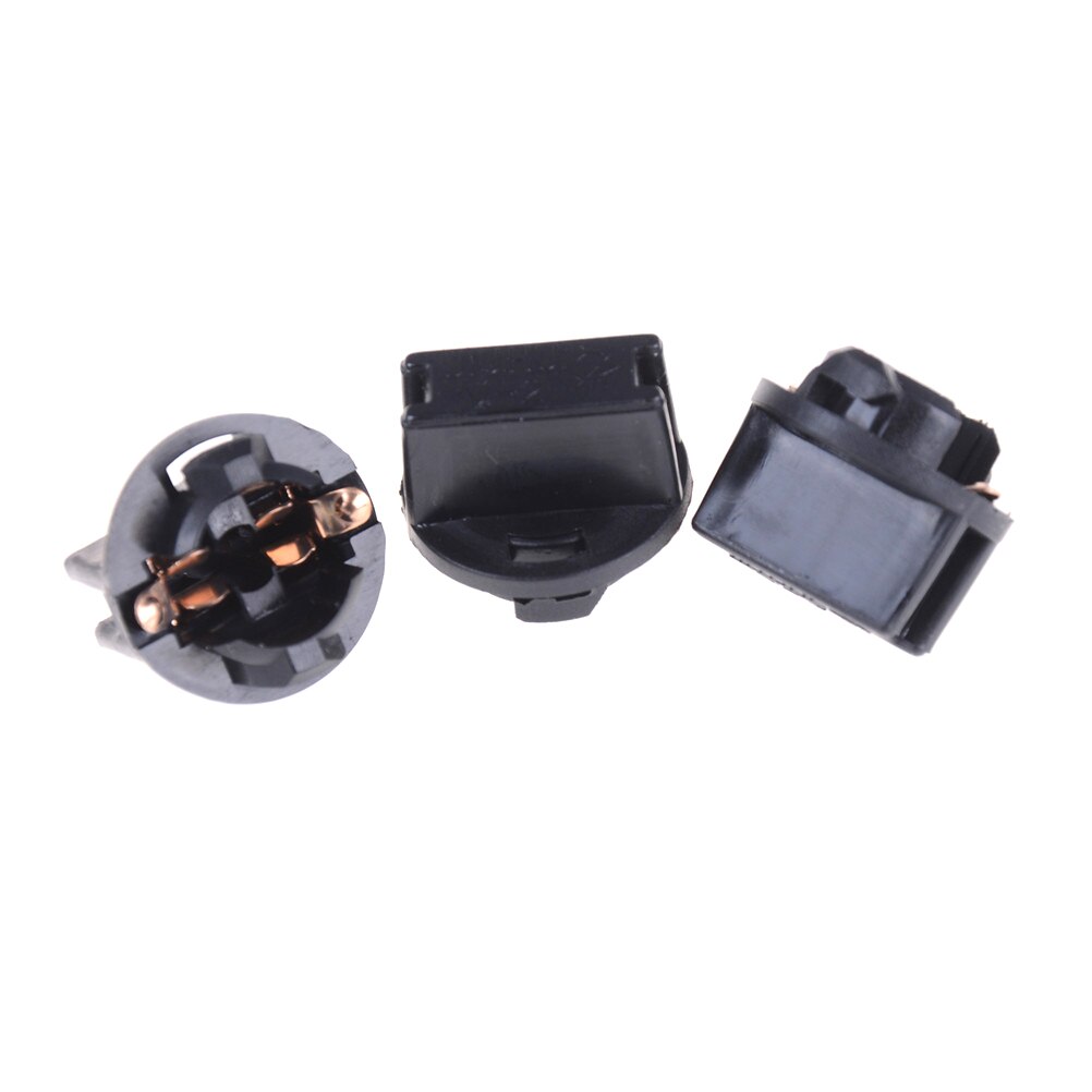 10 stk  t10 sokkel instrumentpanel sokkel  t10 w5w 168 192 194 vri lås kile baser lampe bindestrek lampe støpsel