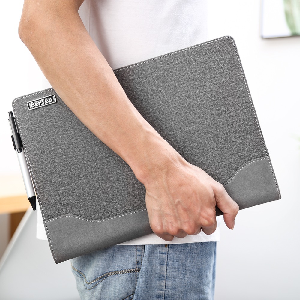 Najnowsze etui na laptopa 2020 do Huawei MateBook X Pro 13,9 cala stojak na notebooka pokrywa ochronna torba z rękawem: SZARY