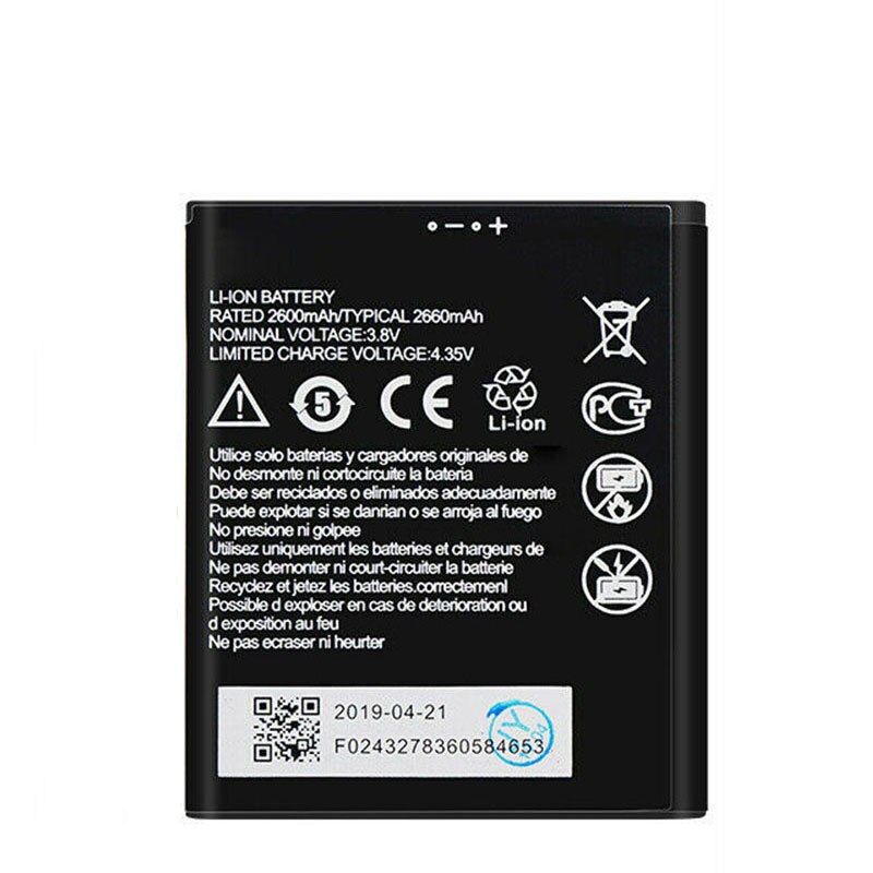 2600Mah Vervangende Mobiele Telefoon Batterij Voor Zte Blade A5 Accumulator