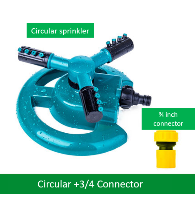 360 Degree Rotating Sprinkler / Watering Irrigation Water Sprayer Agricultural Garden Landscape Lawn Garden Tools Rotary: Circular DN20