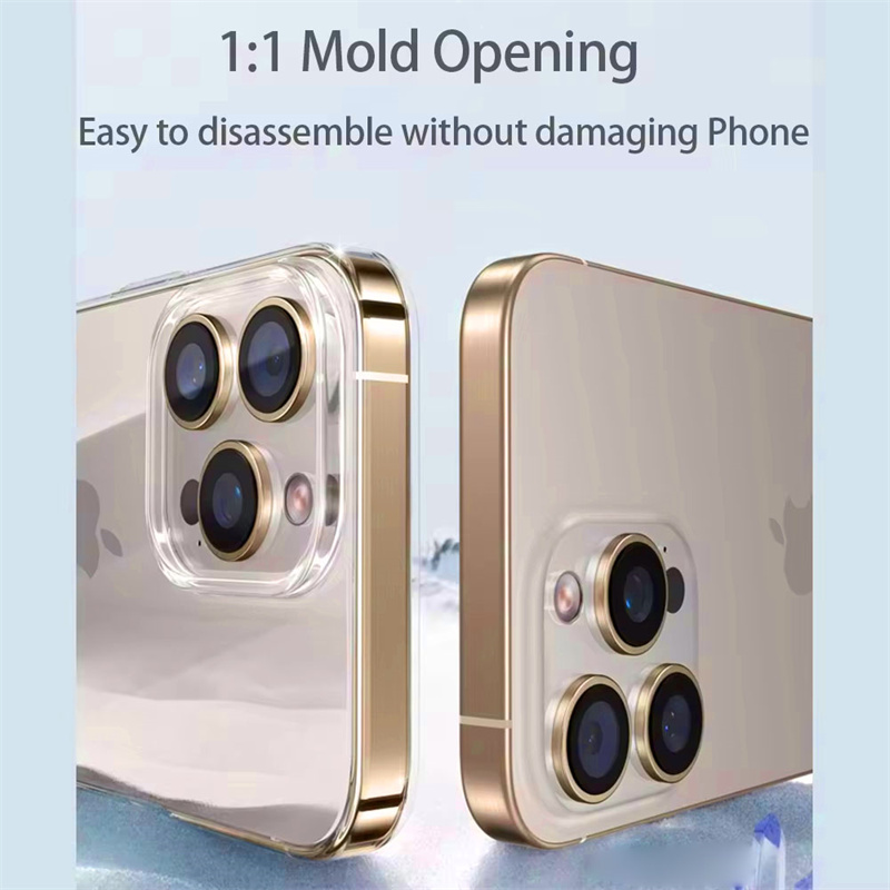 Transparent Phone Case For iPhone 16 13 12 11 Pro Max Mini TPU Clear Cases For iPhone 15 14 Pro XS Max 16 8 7 Plus XR X Cover